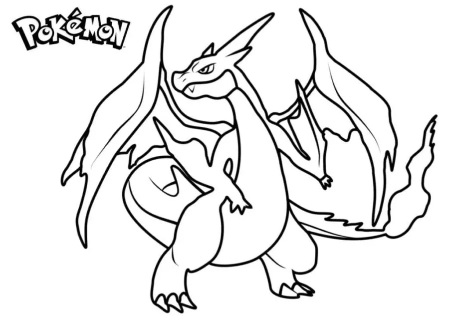 Dibujos para colorear e imprimir Charizard