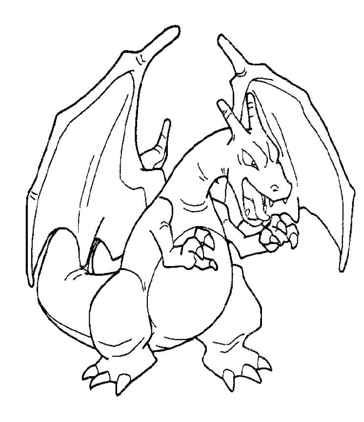 Dibujos para colorear e imprimir Charizard