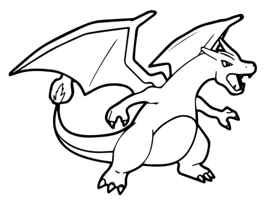 Dibujos para colorear e imprimir Charizard