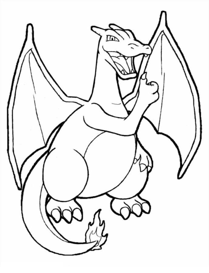 Dibujos para colorear e imprimir Charizard