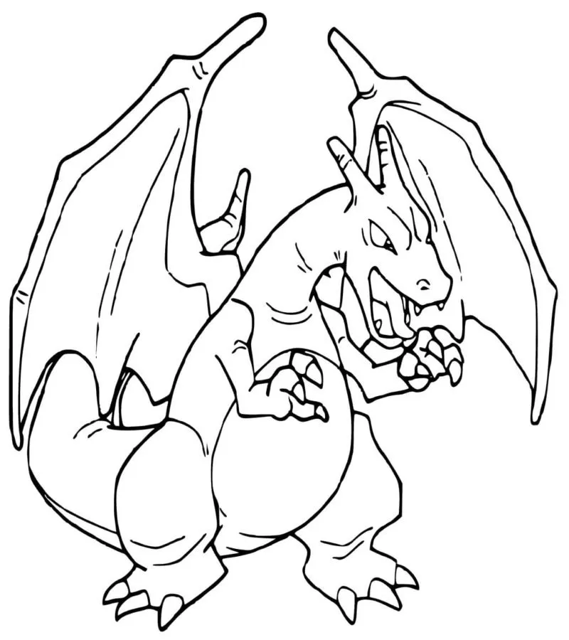 Dibujos para colorear e imprimir Charizard