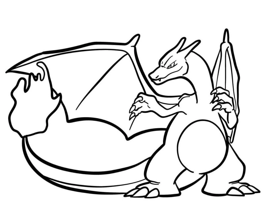 Dibujos para colorear e imprimir Charizard