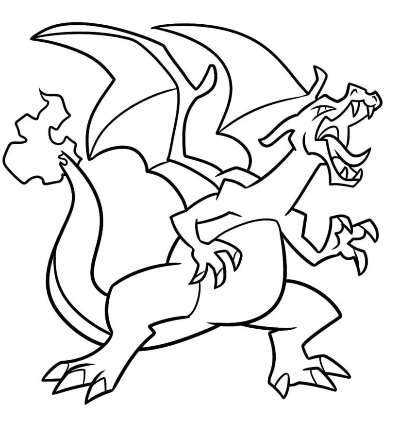 Dibujos para colorear e imprimir Charizard