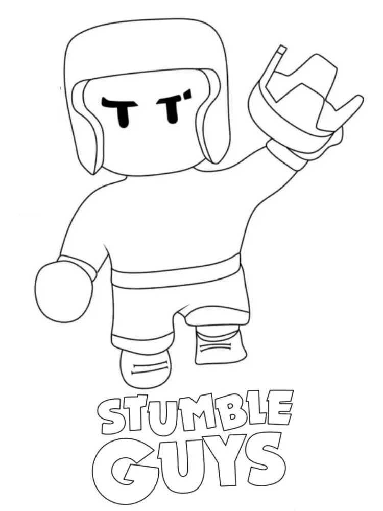 Dibujos para colorear e imprimir Stumble Guys