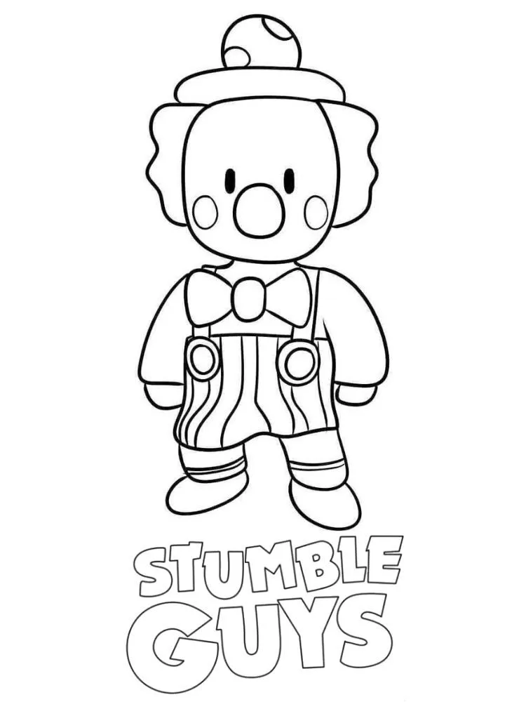 Dibujos para colorear e imprimir Stumble Guys