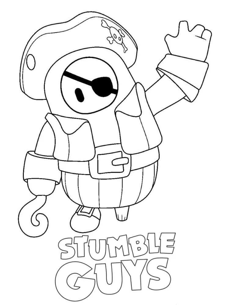 Dibujos para colorear e imprimir Stumble Guys